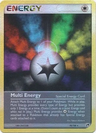 EX Sandstorm Multi Energy #93/100 reverse holo